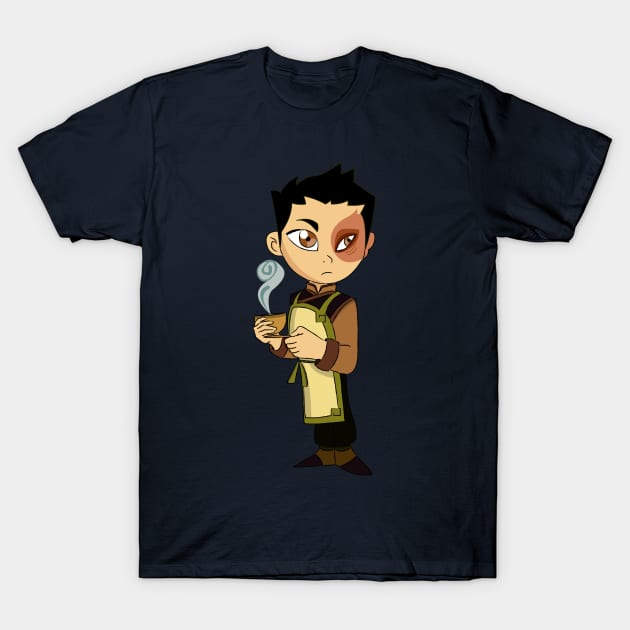 Zuko Jasmine Dragon T-Shirt by MilotheCorgi